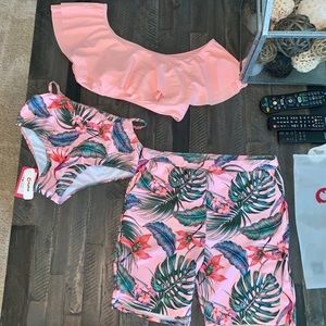 His & Hers matching swim